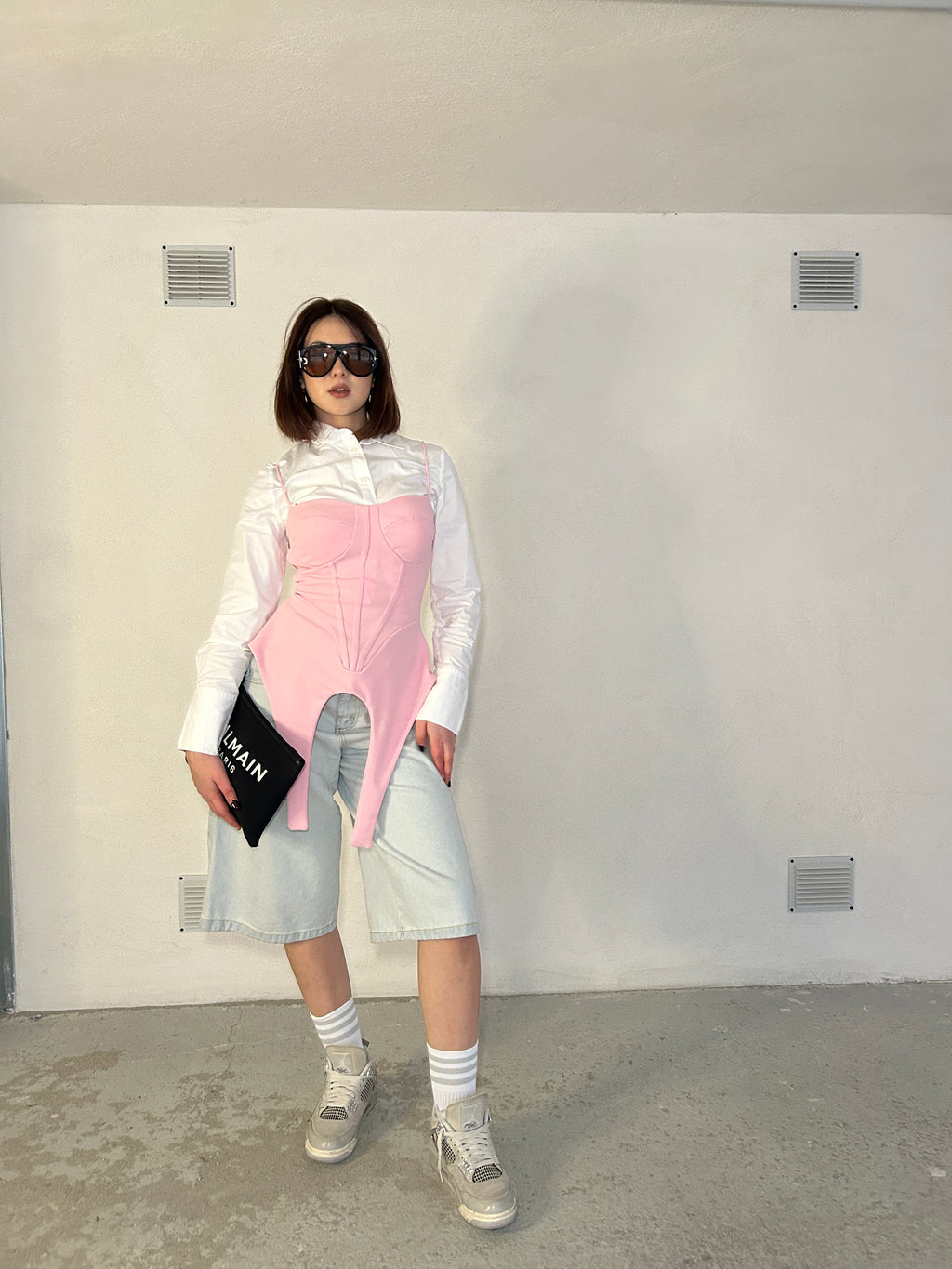 Top Nora rosa
