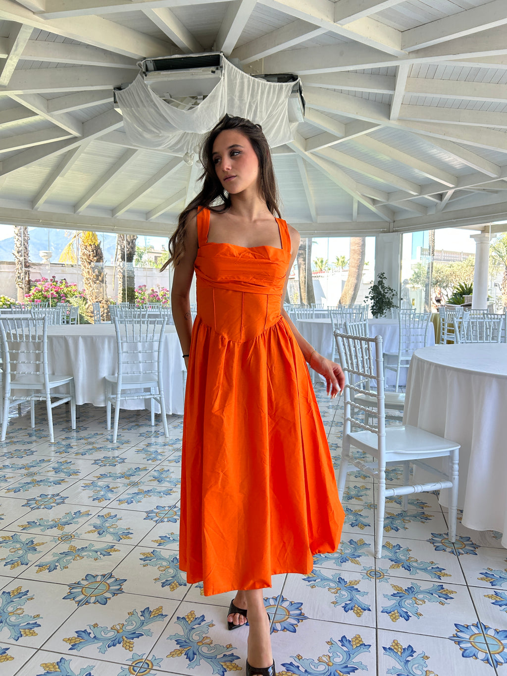 Dress orange