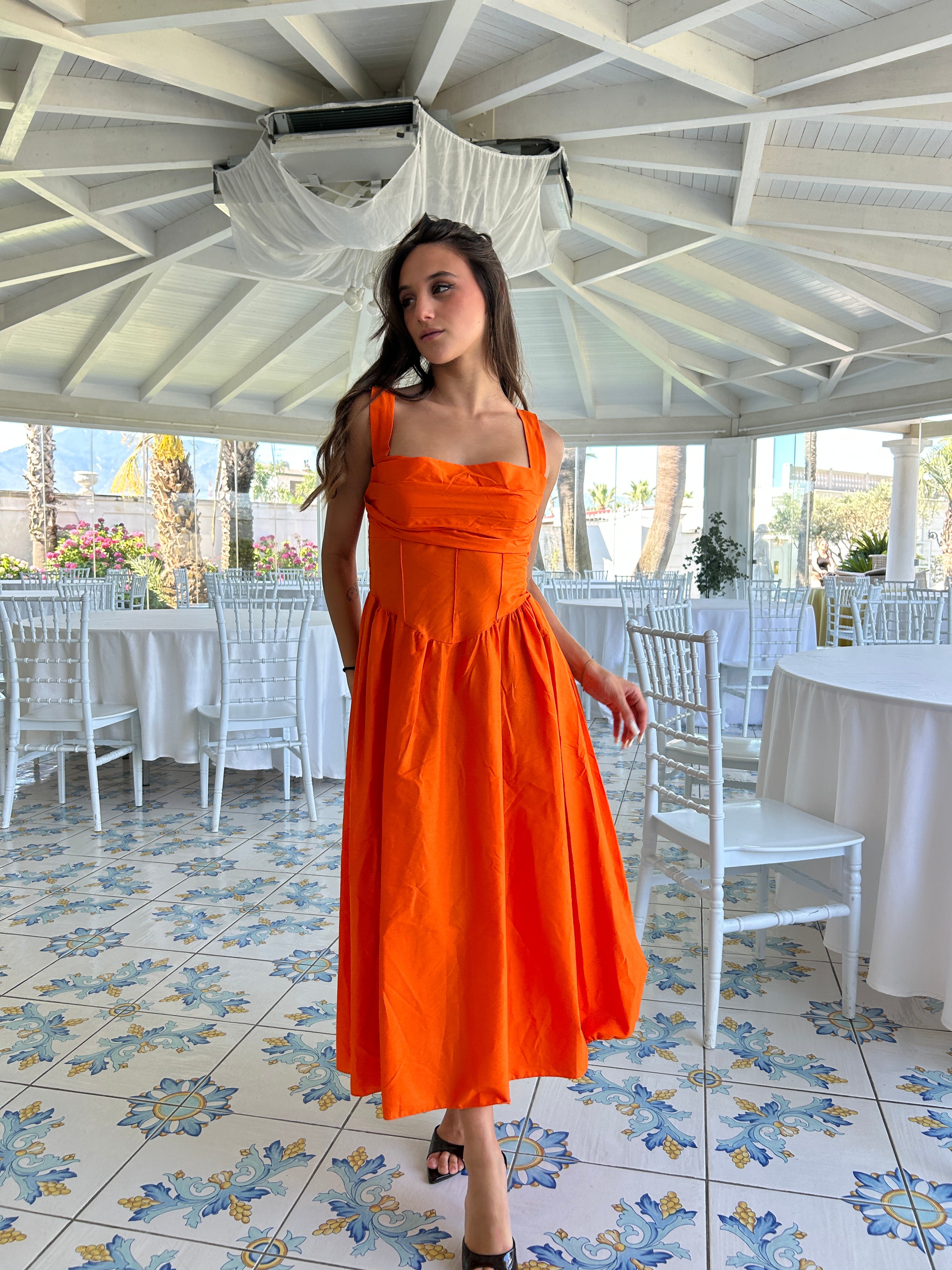 Dress orange