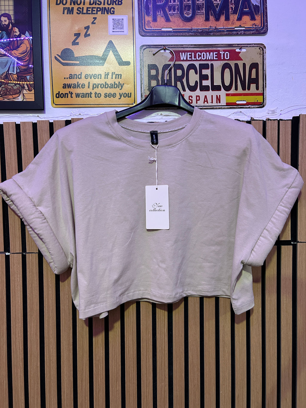 T-shirt crop
