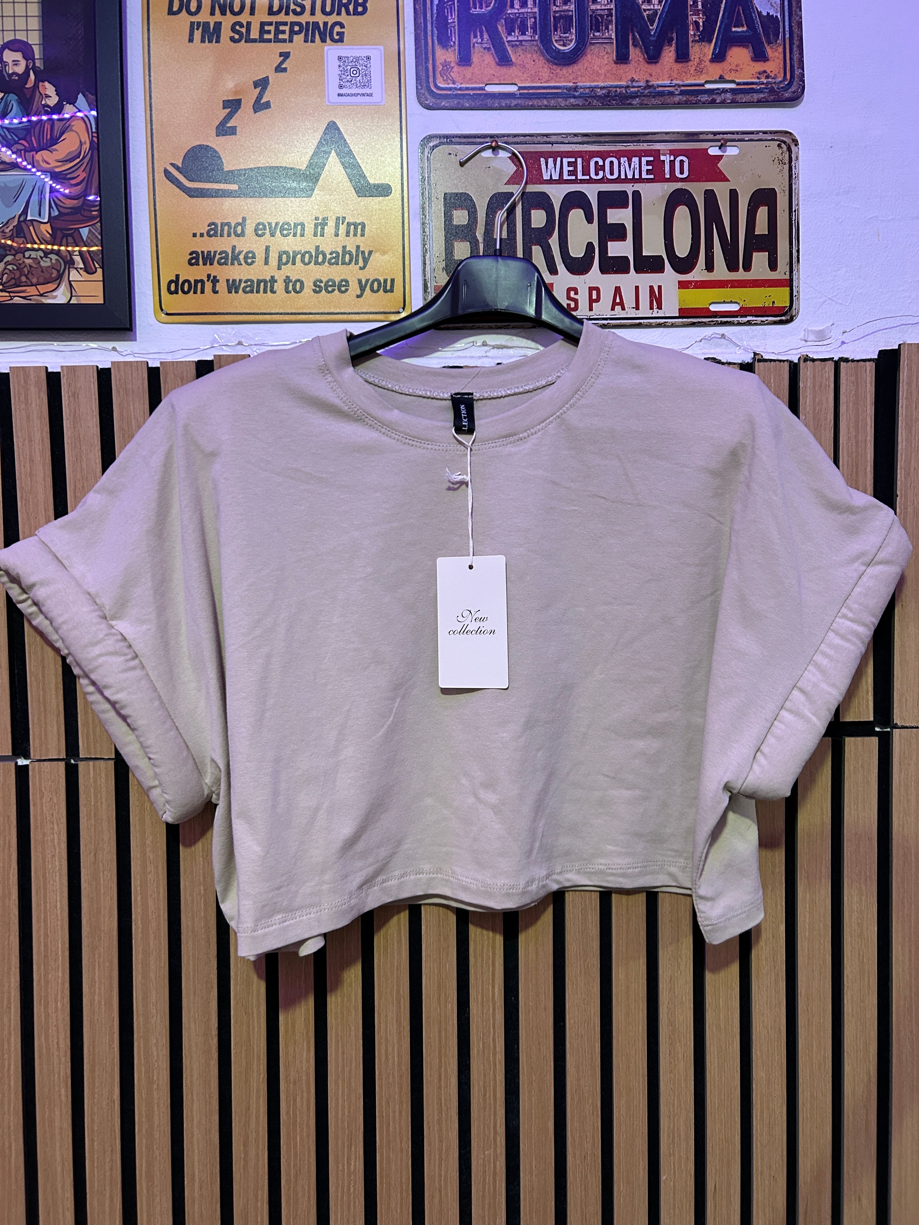 T-shirt crop