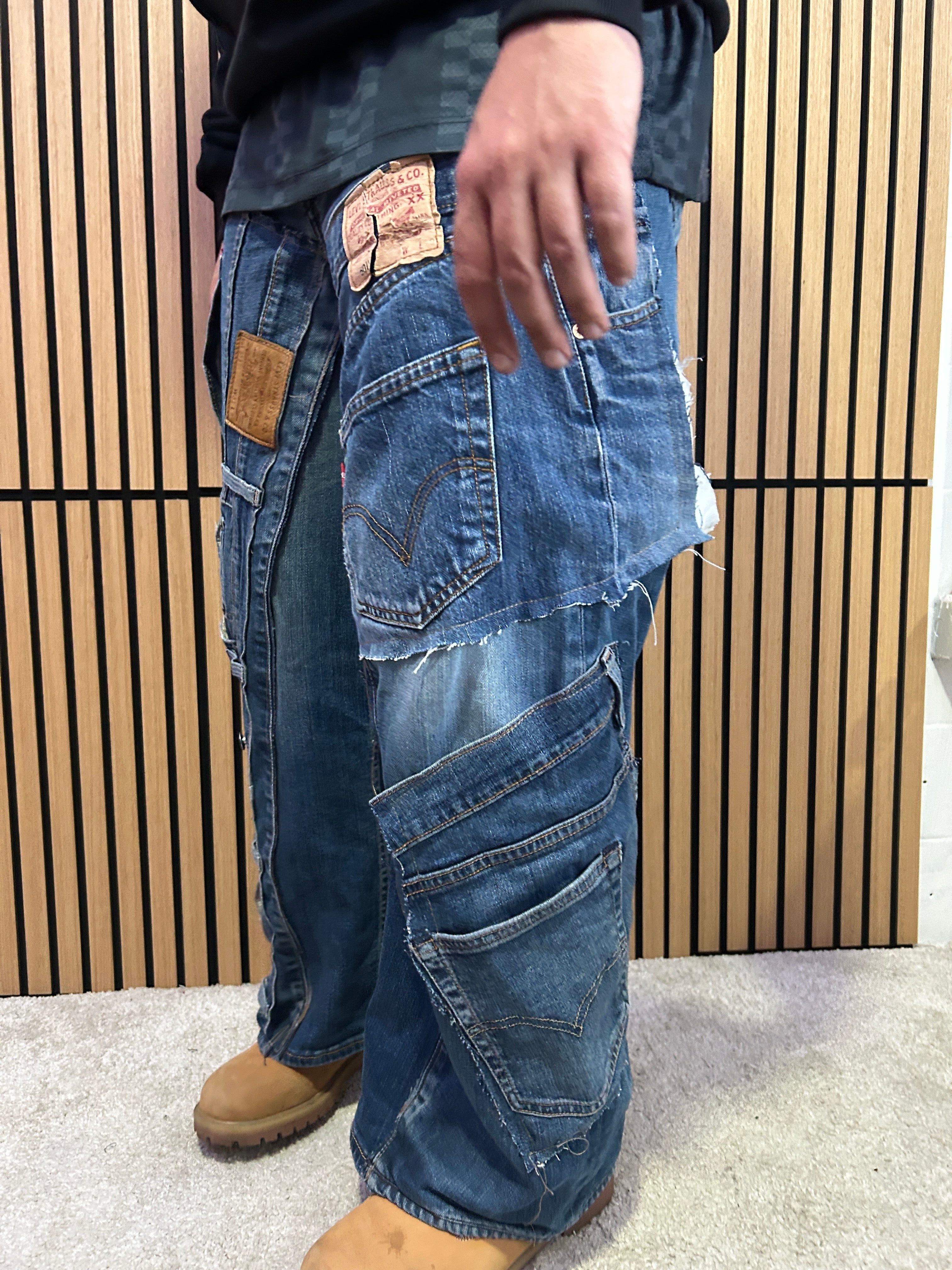 Jeans Levi’s custom reworked