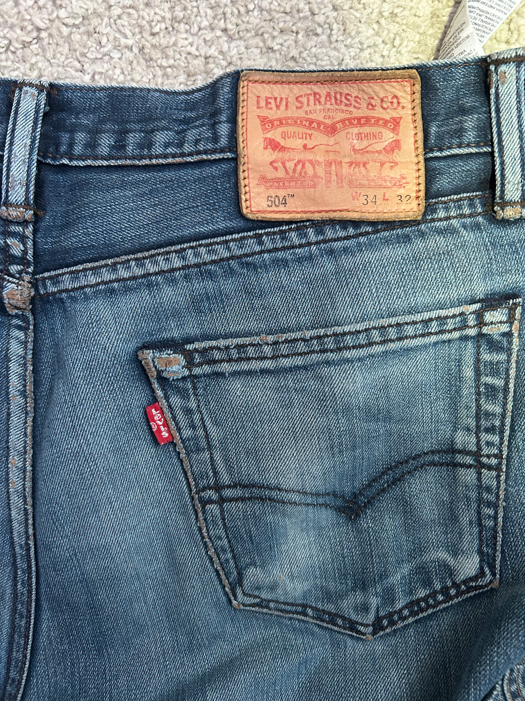 Jeans Levi’s custom reworked