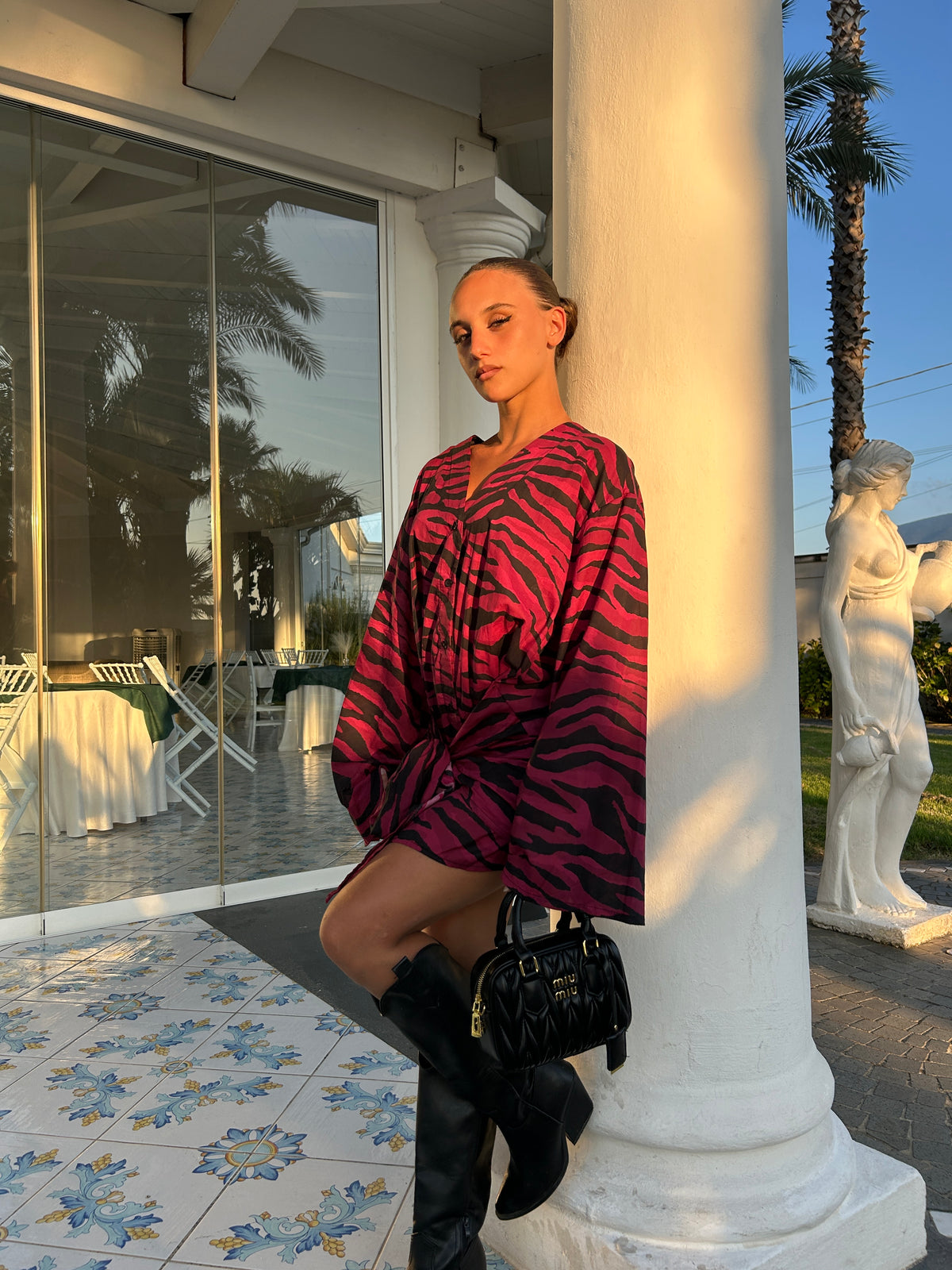 Dress fiocco 100% cotone