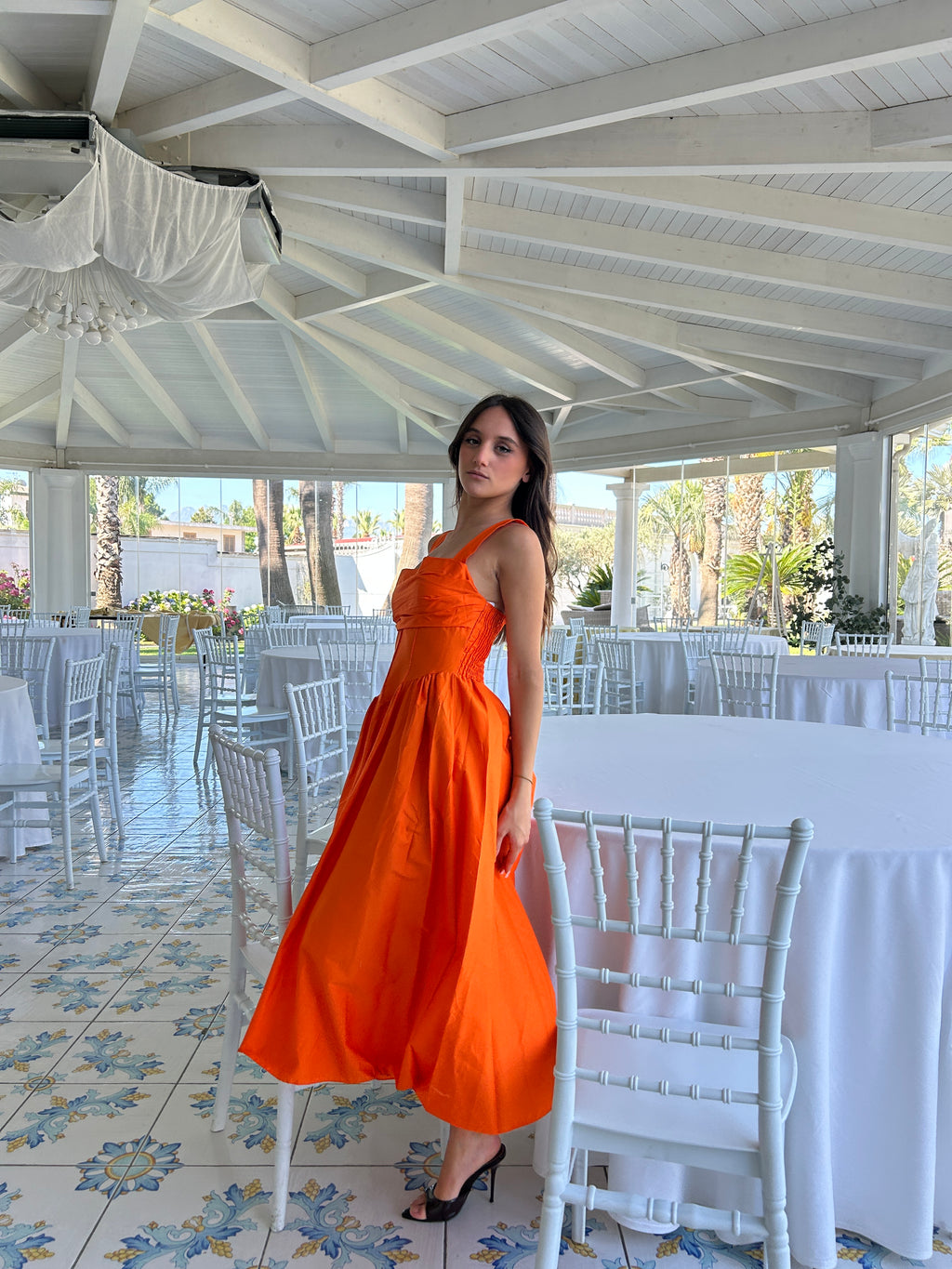 Dress orange