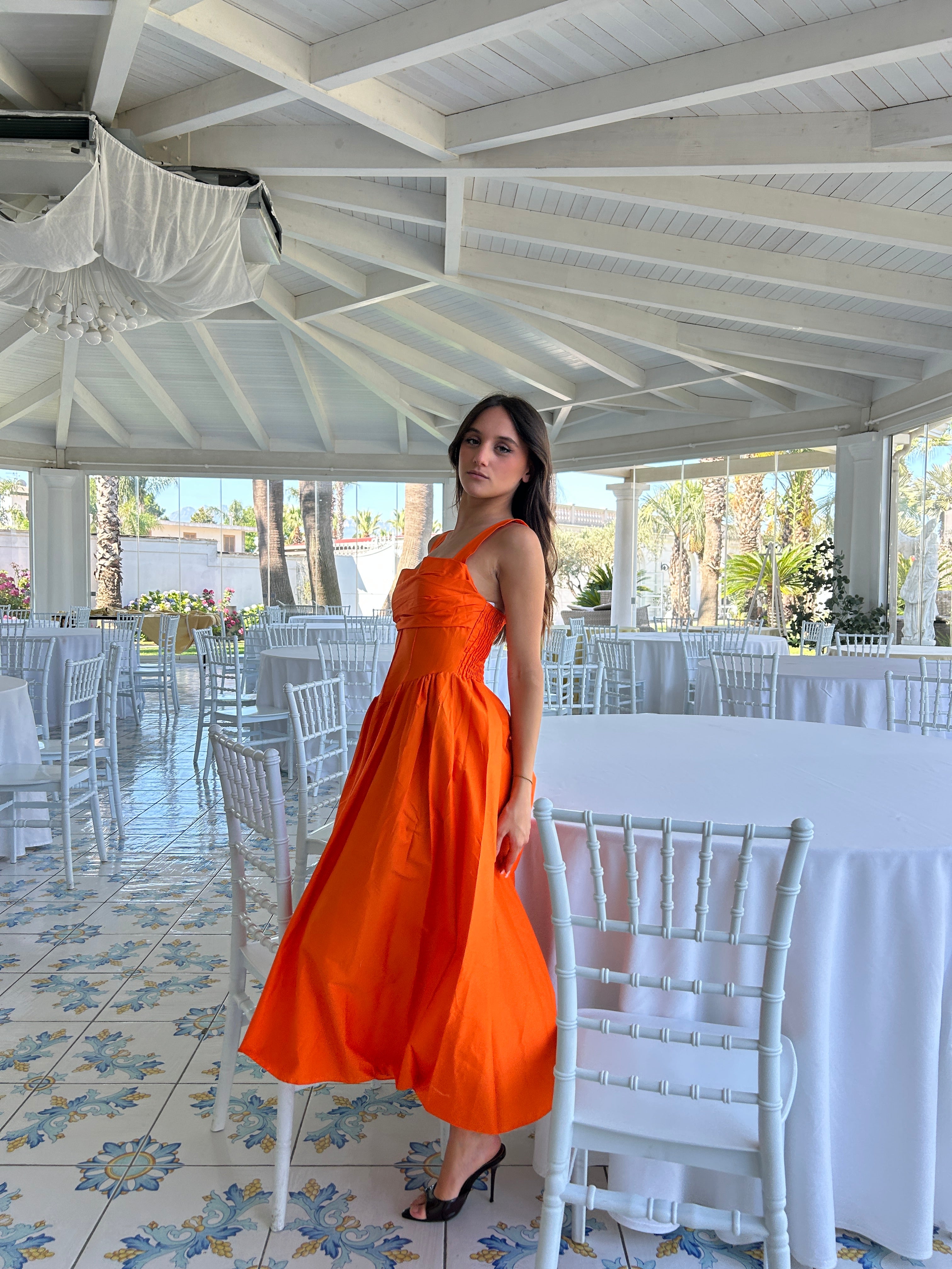 Dress orange