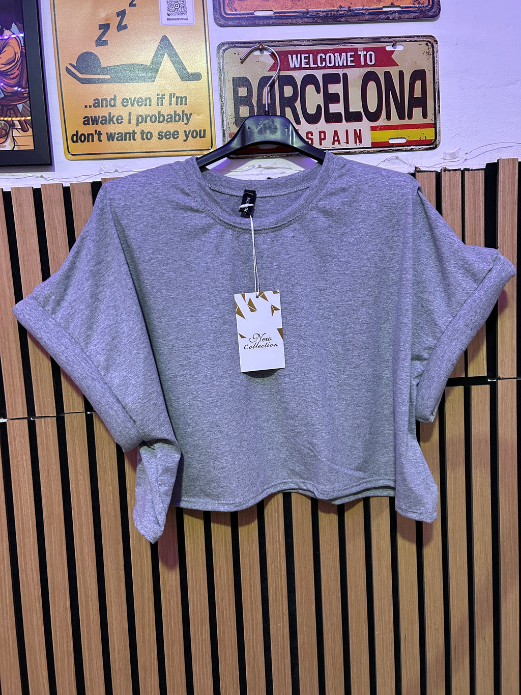 T-shirt crop