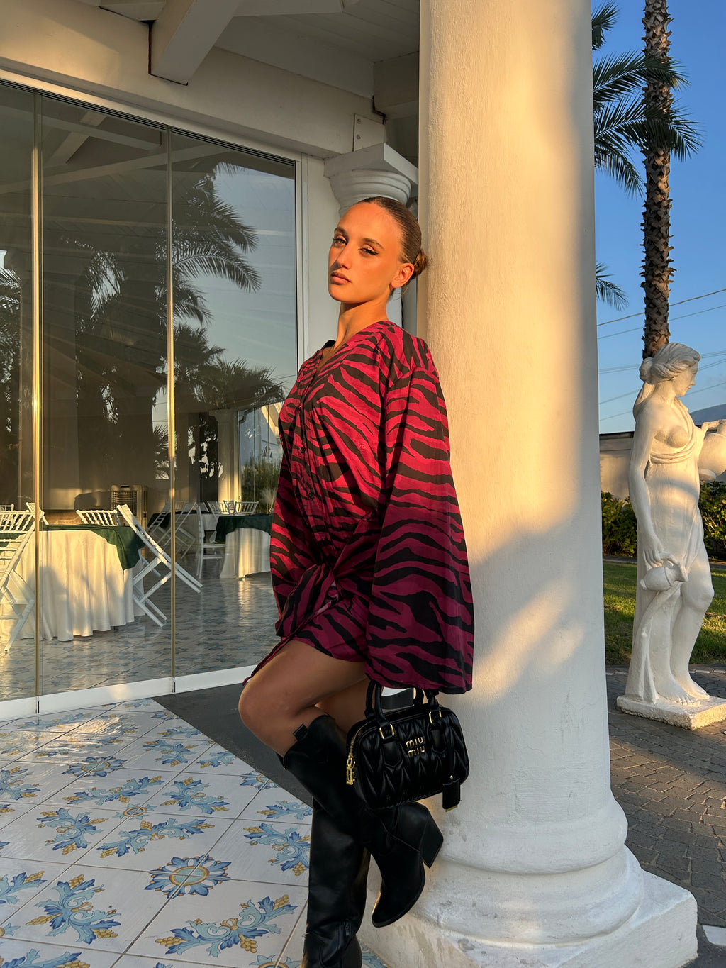 Dress fiocco 100% cotone