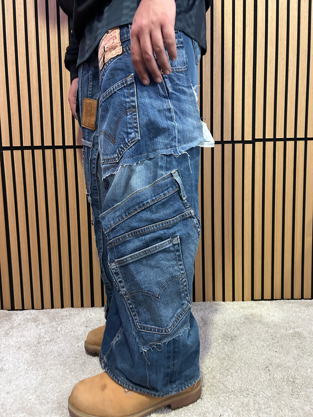 Jeans Levi’s custom reworked