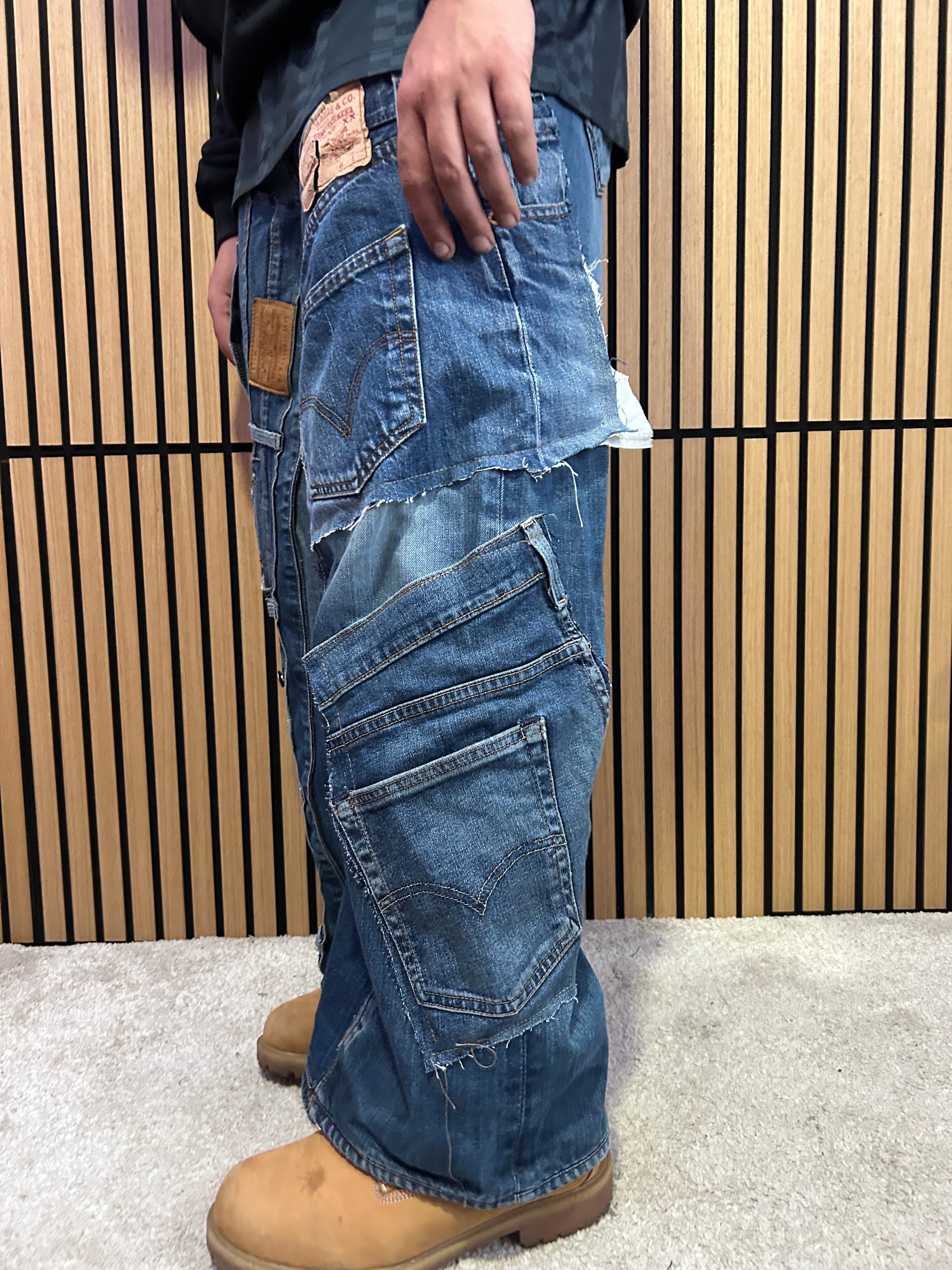 Jeans Levi’s custom reworked