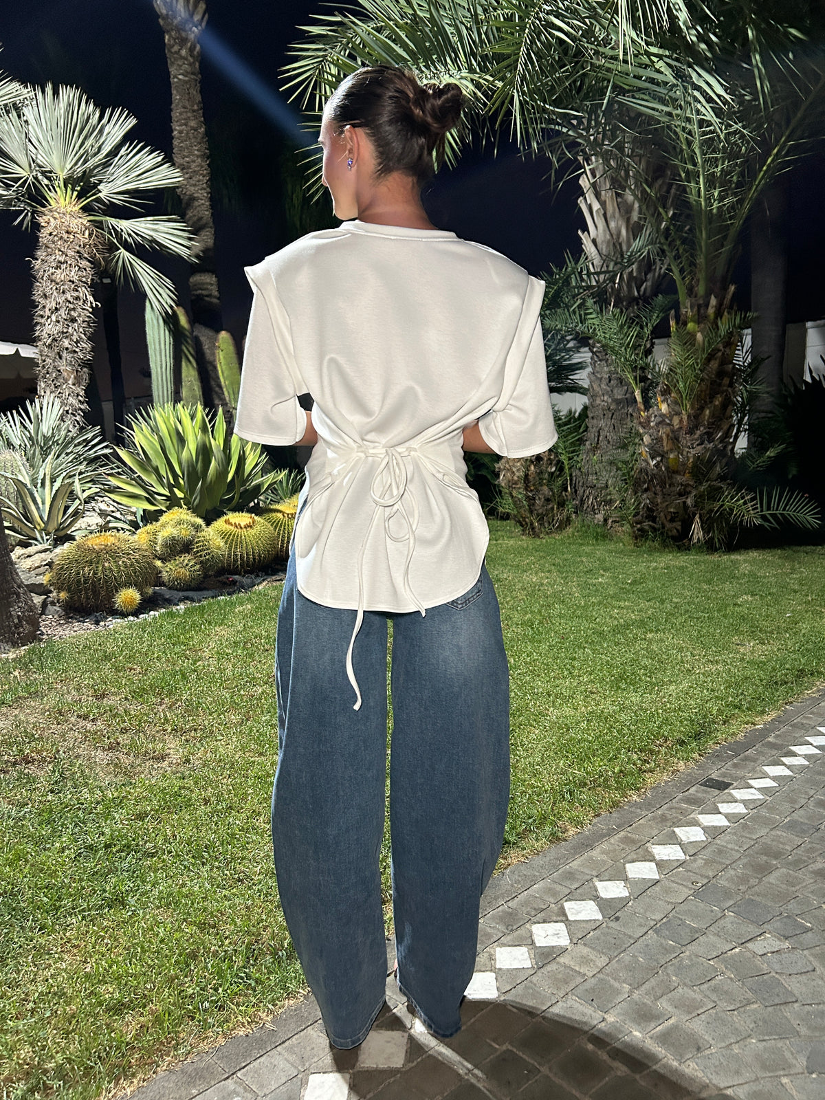 T-shirt strutturata