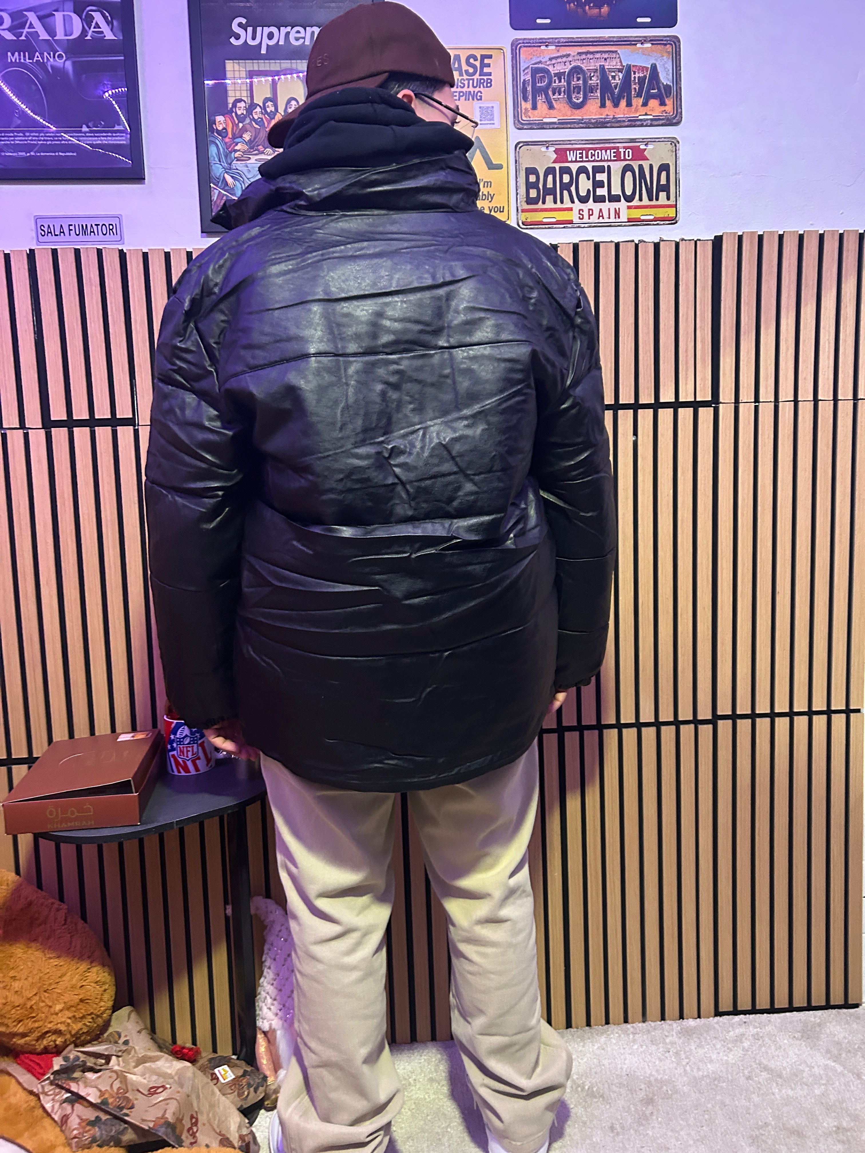 Giubbotto simil pelle