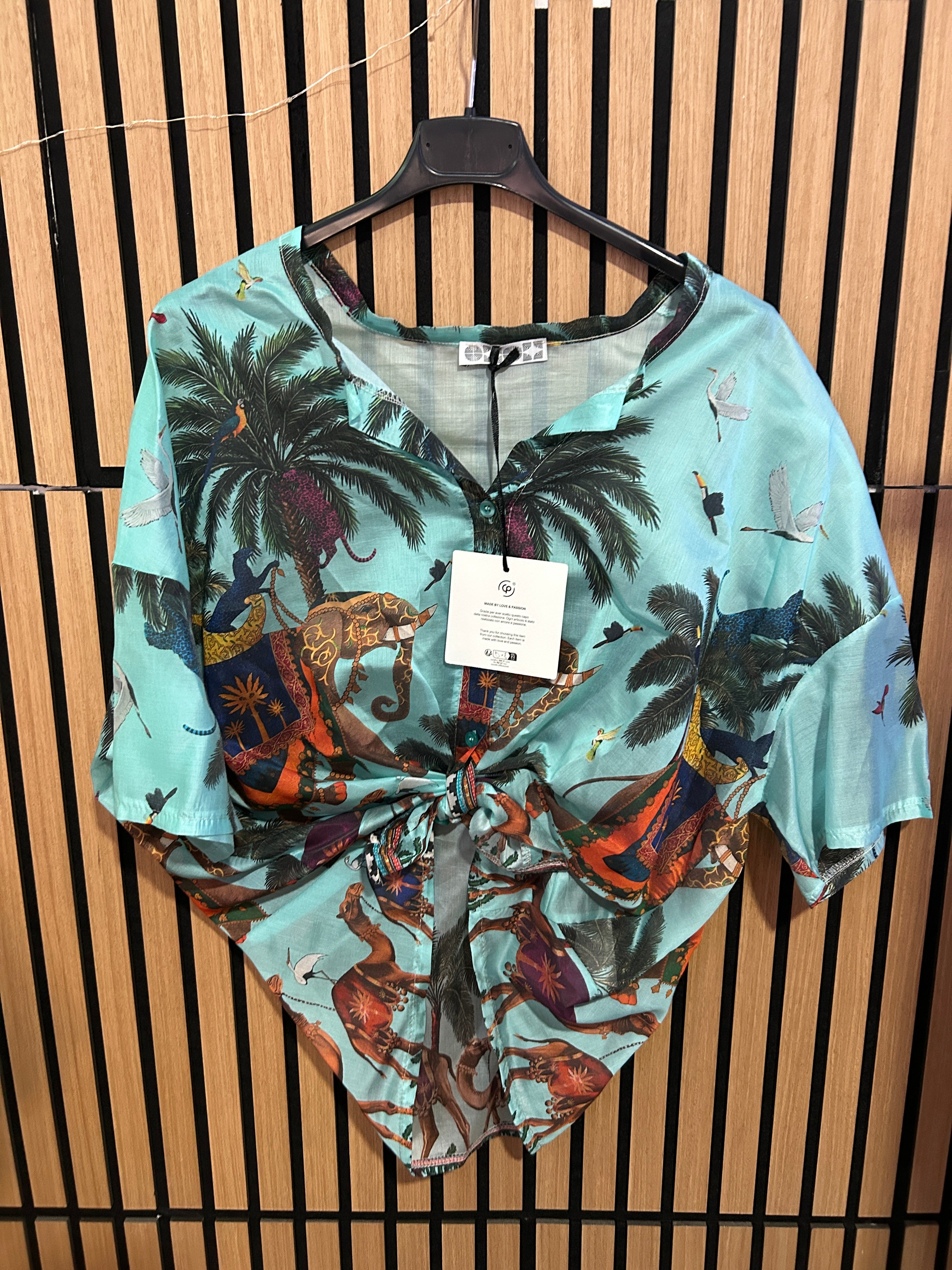 Camicia in tencel