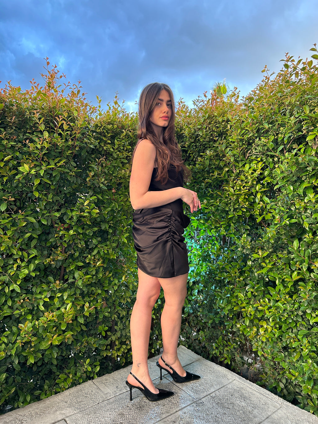 Dress Velvet nero