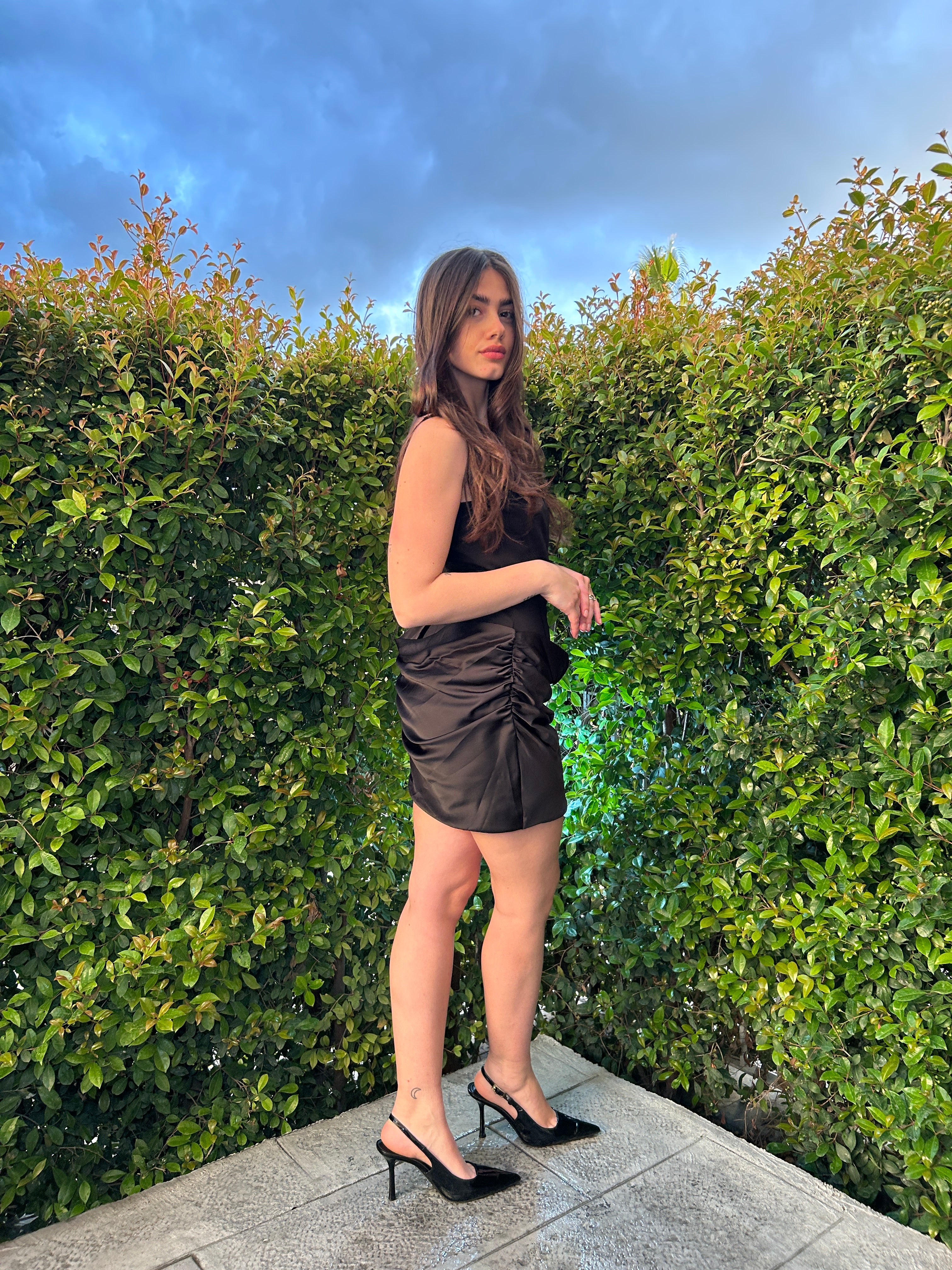 Dress Velvet nero