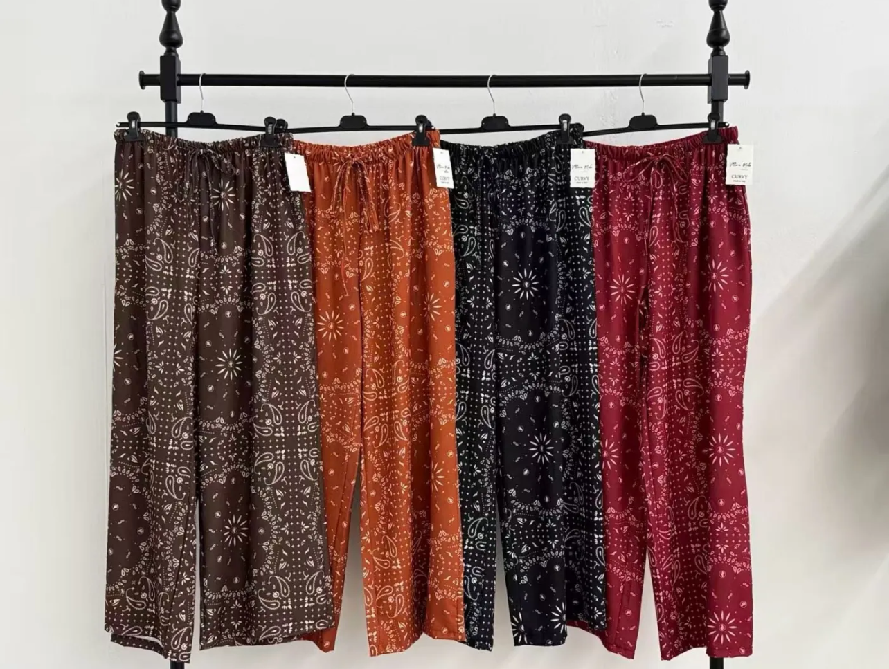 Pantalone bandana curvy