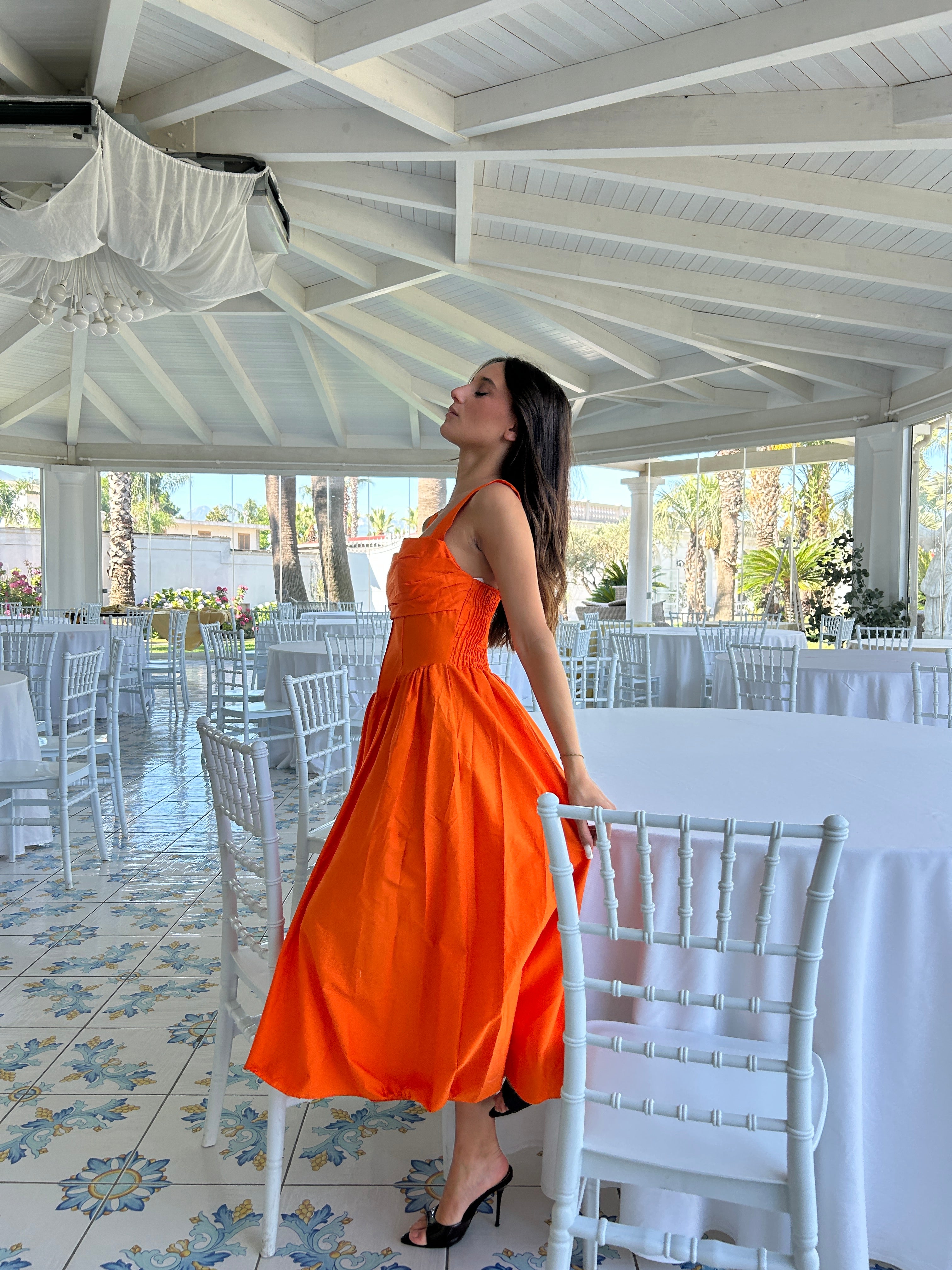 Dress orange