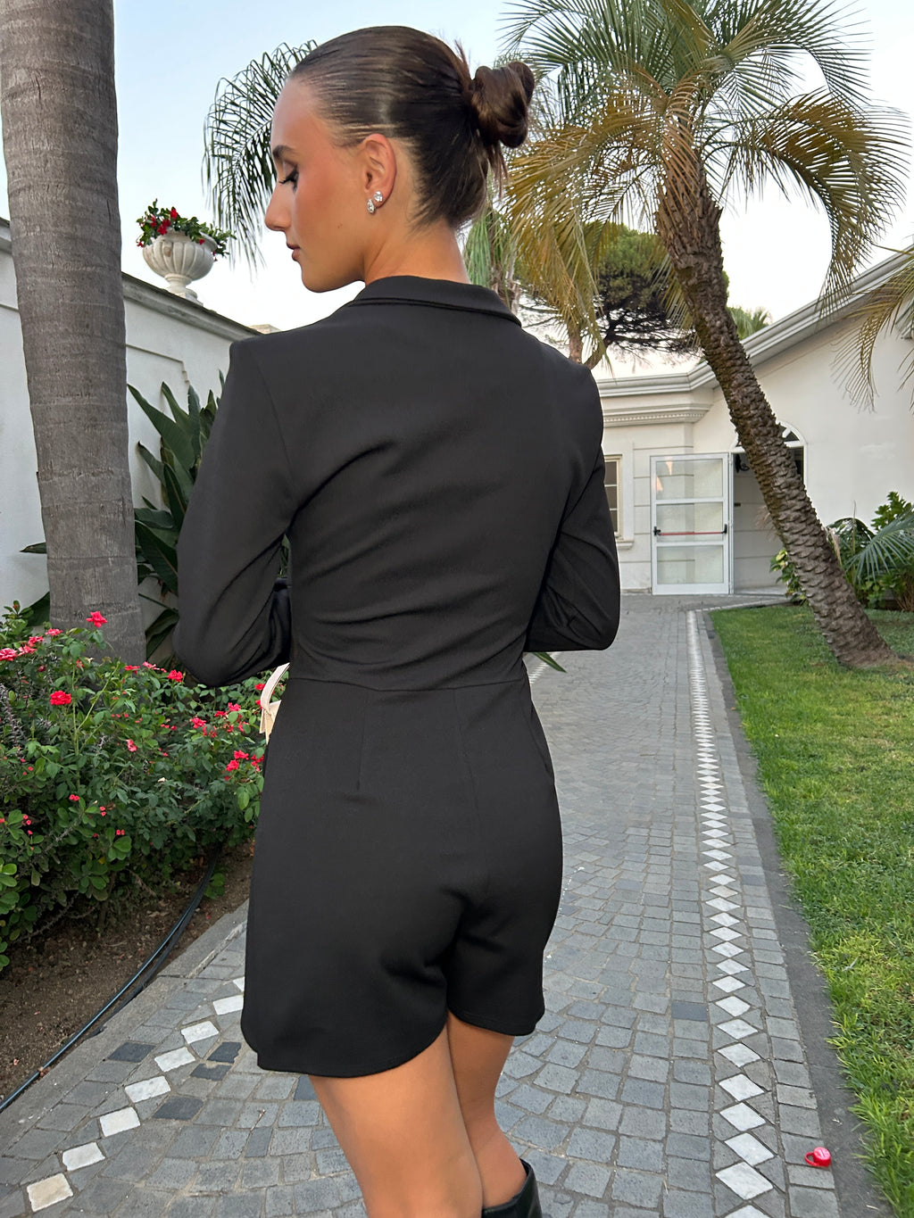 Jumpsuit femme nera