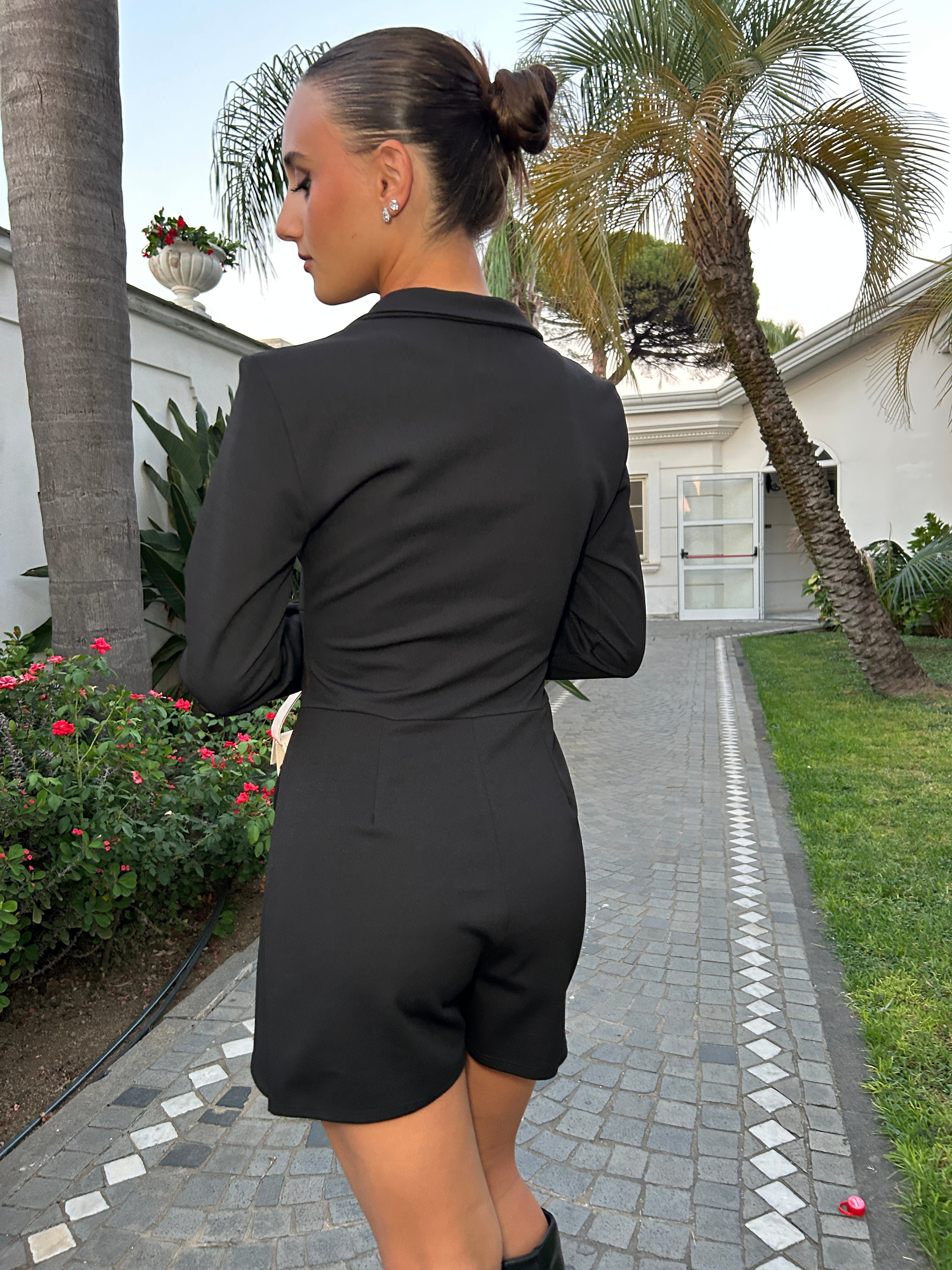Jumpsuit femme nera
