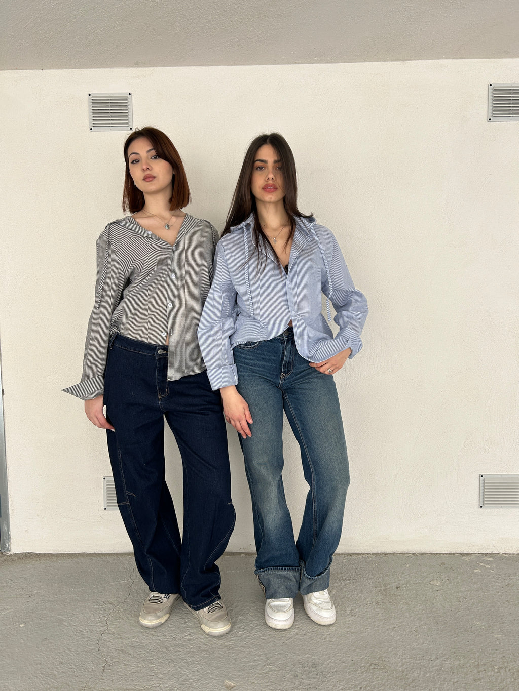 Camicie unisex grigio