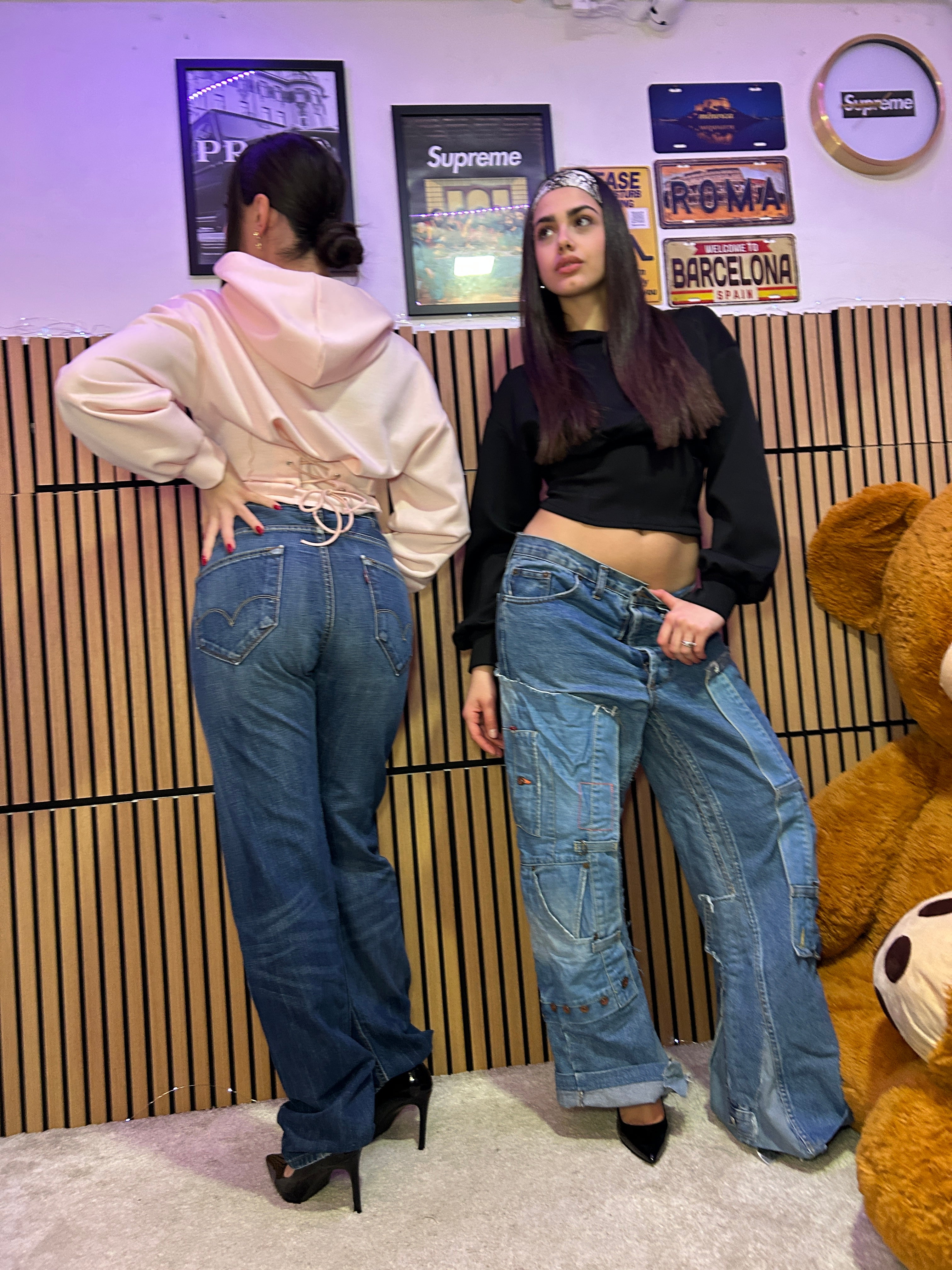 Felpa corsetto
