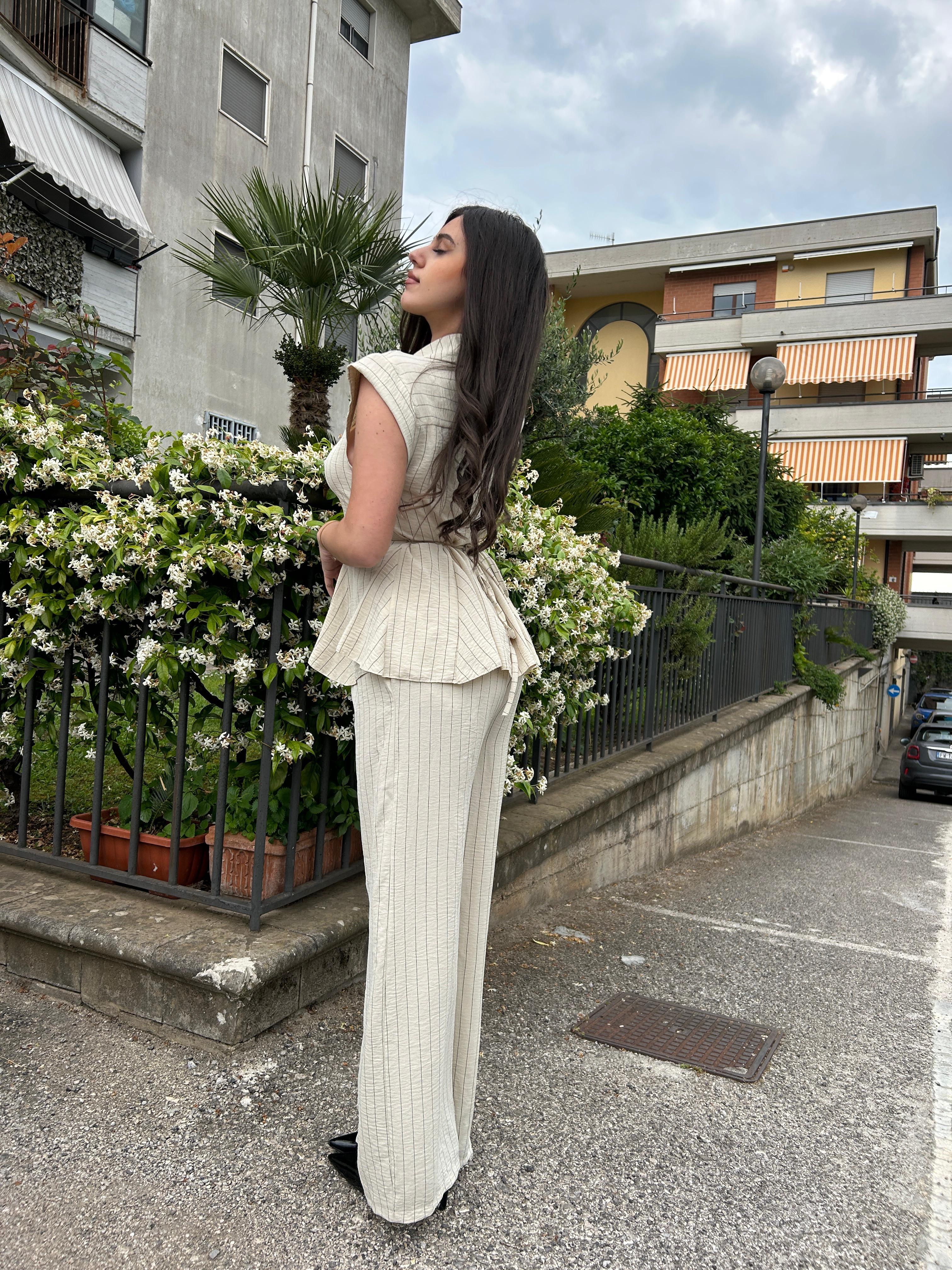 Coordinato fiocco