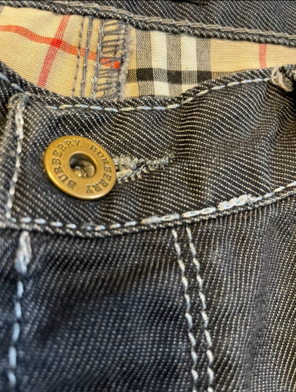 Jeans burberry vintage donna