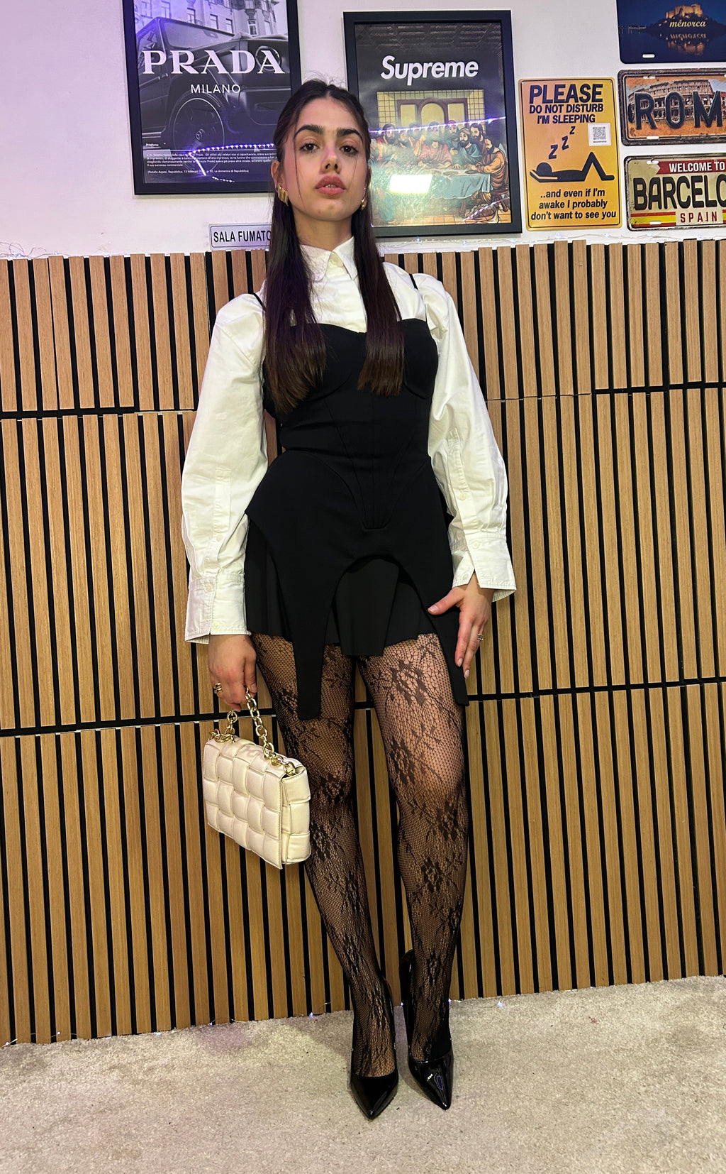 Top Nora nero