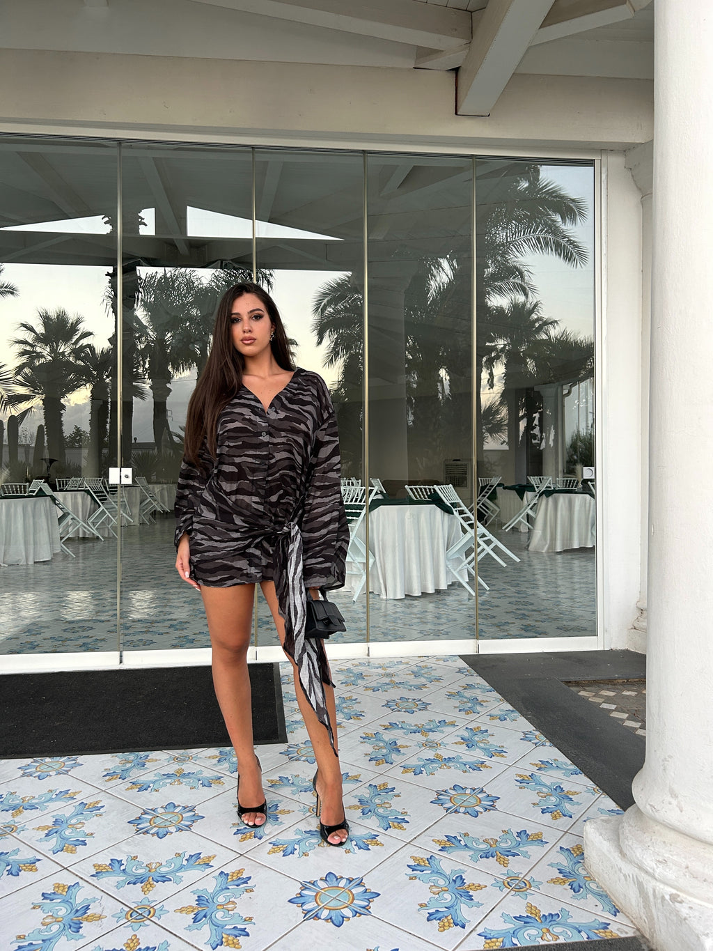 Dress fiocco 100% cotone