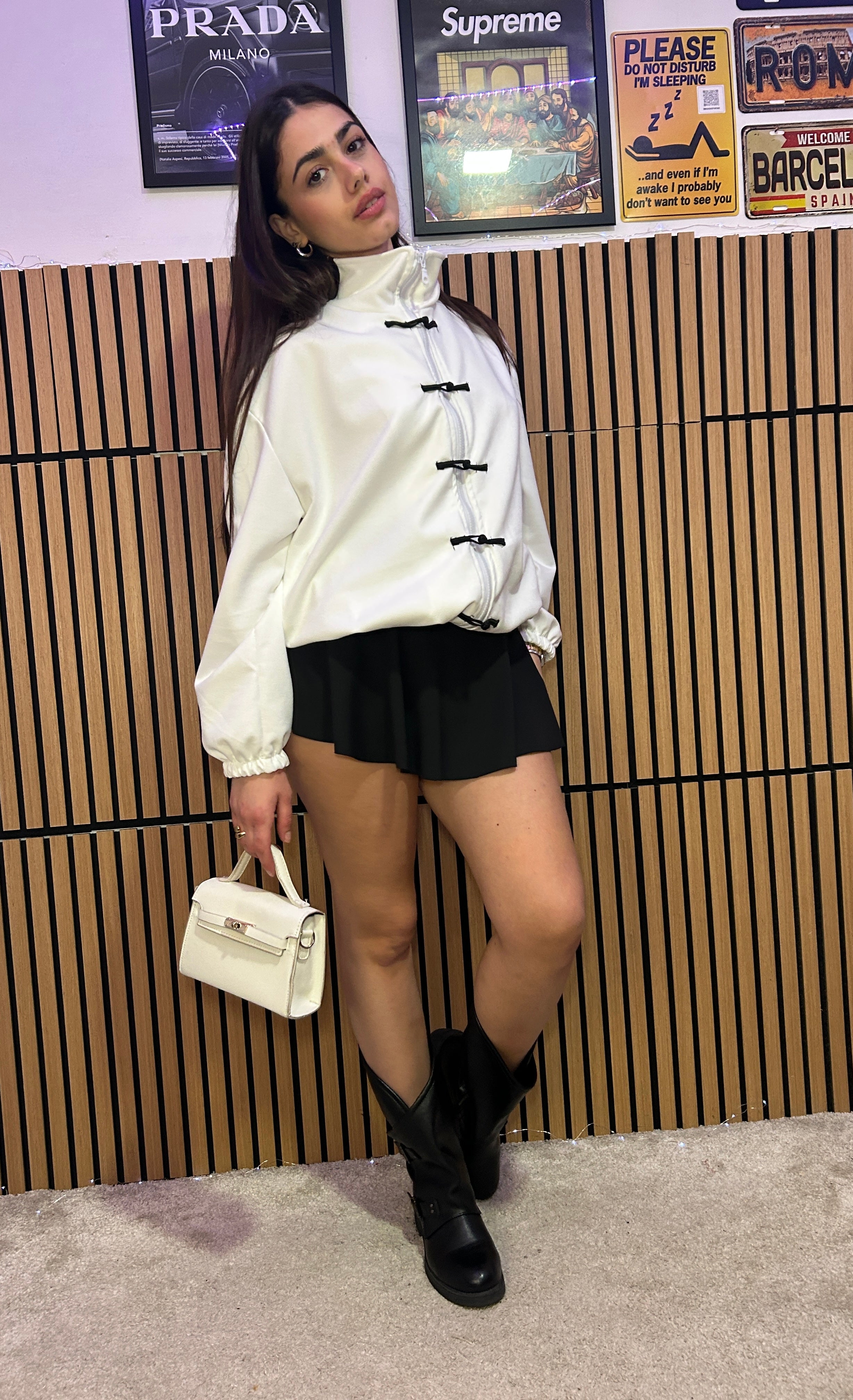 Giacca Giappone bianca