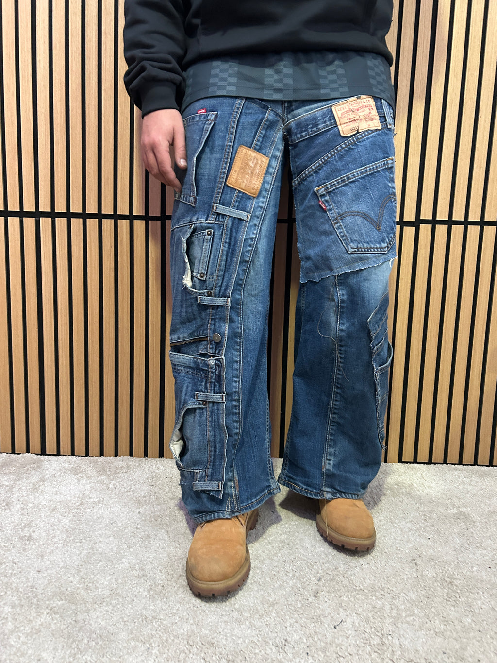 Jeans Levi’s custom reworked