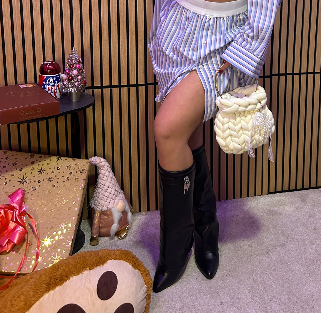 Borsa marshmallow panna