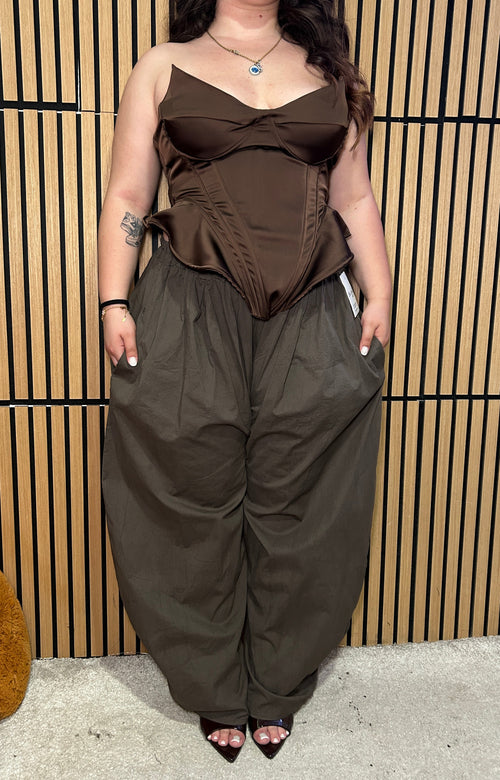 Pantalone balloon curvy