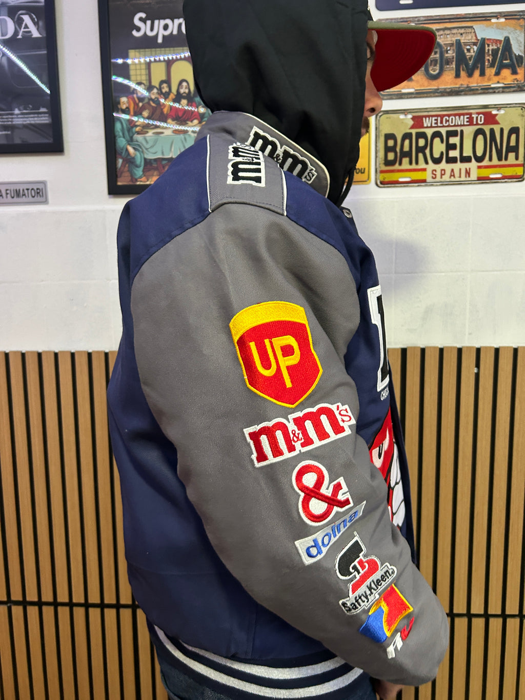 Nascar jacket m&m’s