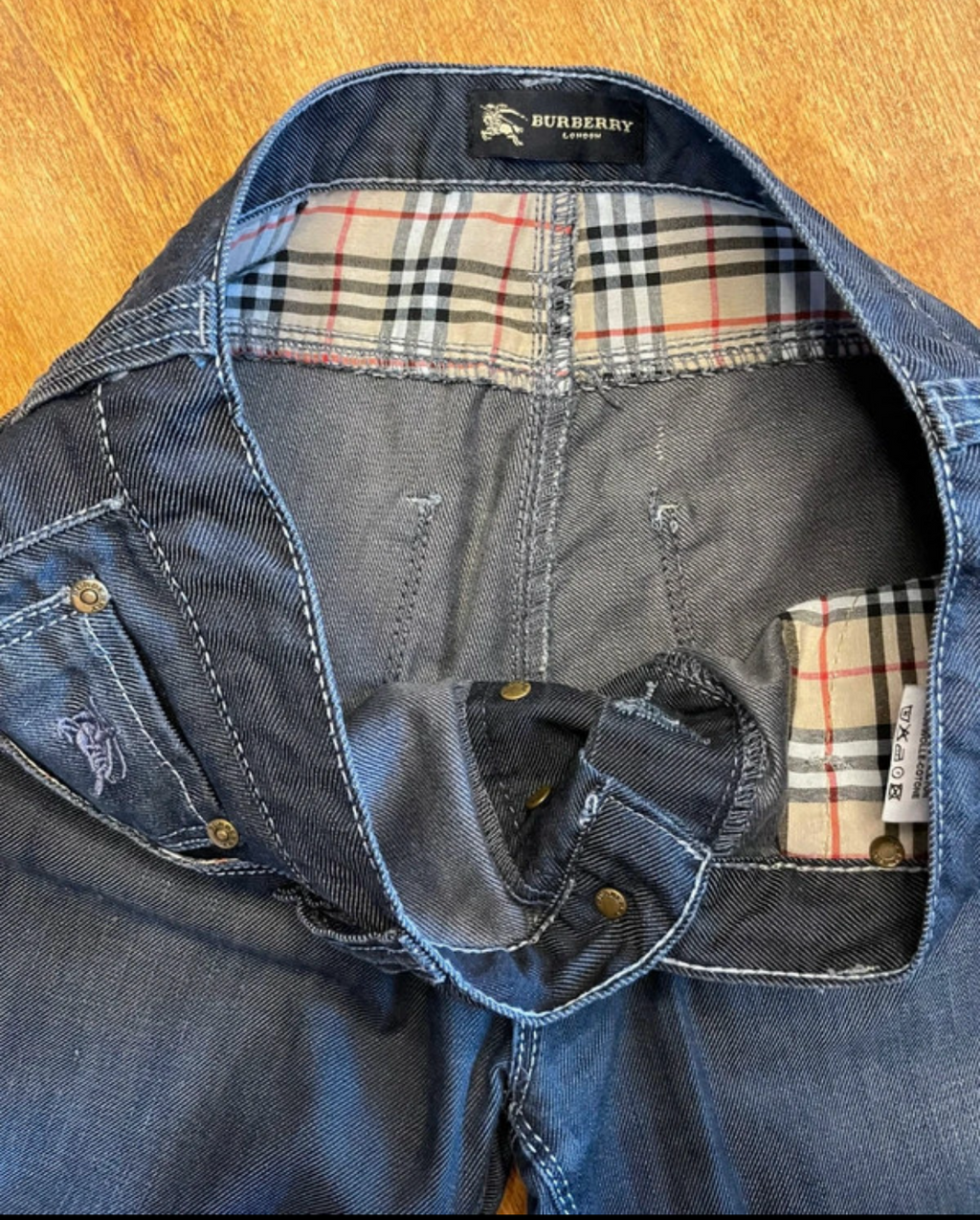 Jeans burberry vintage donna