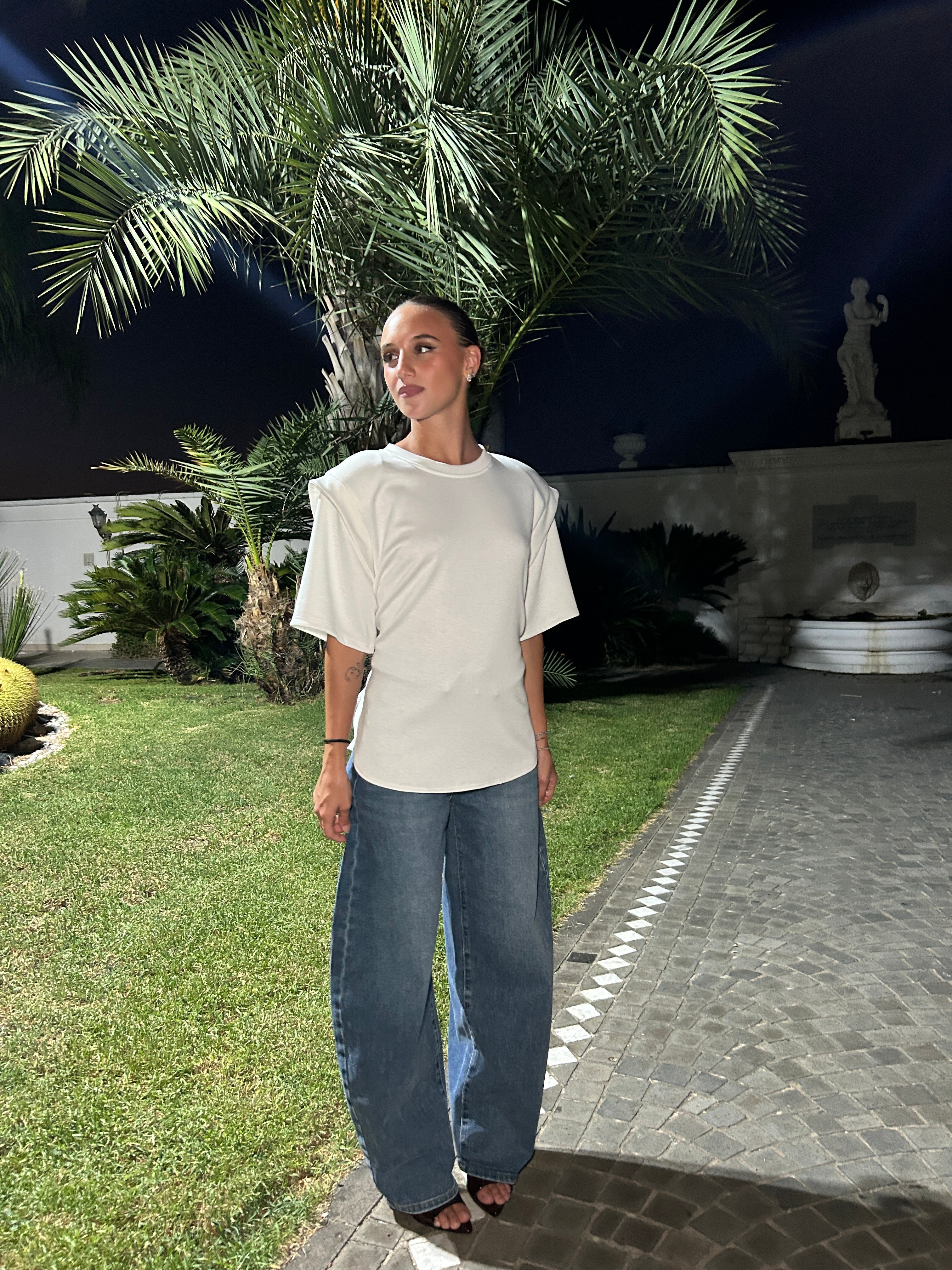 T-shirt strutturata