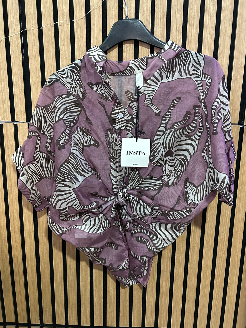 Camicia in tencel